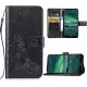 Maciņš Flower Book Samsung A346 A34 5G melns