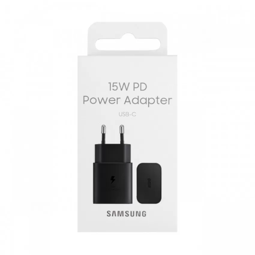 Lādētājs Samsung EP-T1510NBEGEU 15W melns