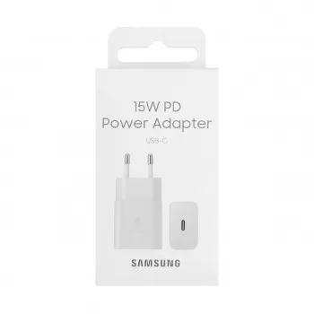Lādētājs Samsung EP-T1510NWEGEU balts