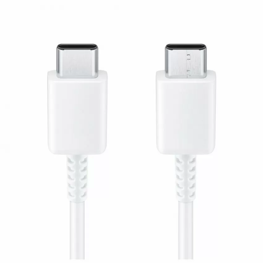 USB kabelis Samsung EP-DA705BWE 25W 3A Type-C-Type-C 1.0m  balts