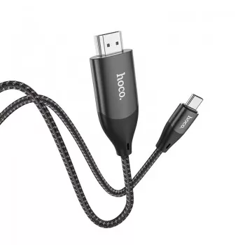 Kabelis Hoco UA16 Type-C to HDMI 2.0m pelēks