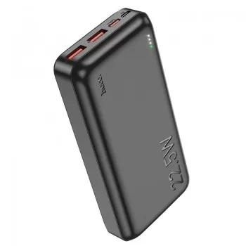 External battery Power Bank Hoco J101A PD 20W+Quick Charge 3.0 22.5W 20000mAh black