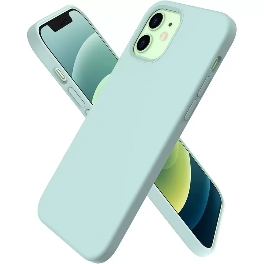 Telefoniümbris Liquid Silicone 1.5mm Xiaomi Redmi 11A/12C/Poco C55 piparmündi värv