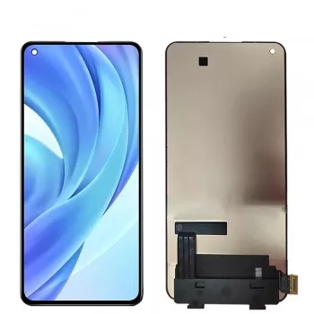 Displejs Xiaomi Mi 11 Lite 4G/5G/11 Lite 5G NE ar skārienjūtīgo paneli melns ORG