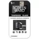 LCD aizsargstikls Adpo 5D Full Glue Samsung A346 A34 5G liektss melns