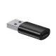 Parveidotājs Baseus Ingenuity Series USB-A3.1 to Type-C OTG melns ZJJQ000101