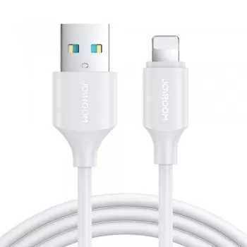 USB kabelis Joyroom S-UL012A9 USB to Lightning 2.4A 1.0m balts