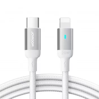 USB kabelis Joyroom S-CL020A10 Type-C to Lightning 20W 1.2m balts