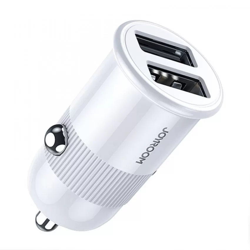Autolaadija Joyroom C-A06 2xUSB 3.1A valge