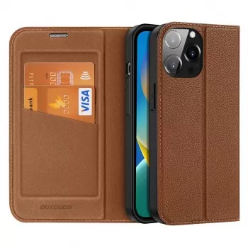 Maciņš Dux Ducis Skin X2 Xiaomi Redmi Note 12 5G/Poco X5 5G brūns
