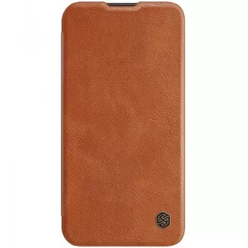 Maciņš Nillkin Qin Pro Leather Apple iPhone 14 Plus brūns