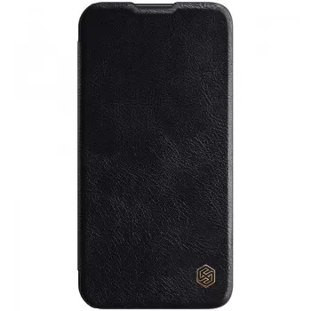 Maciņš Nillkin Qin Pro Leather Apple iPhone 14 Pro Max melns