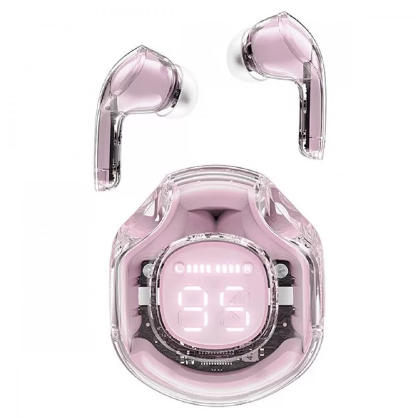 Bezvadu austiņas Acefast T8 TWS rozā (pink lotus)