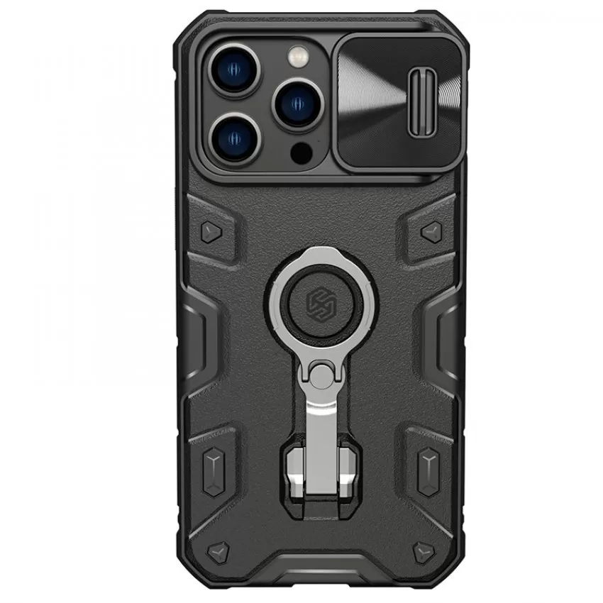Maciņš Nillkin CamShield Armor Pro Apple iPhone 14 Pro Max melns