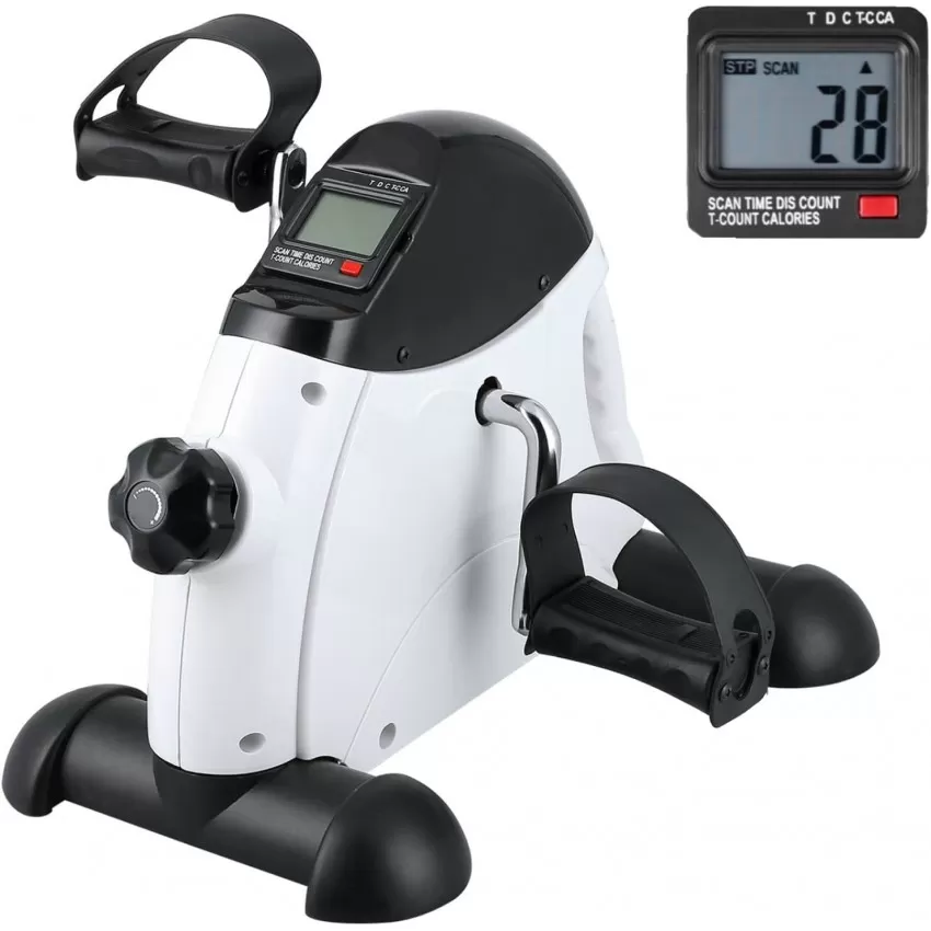 Pedāļu trenažieris EB003 balts