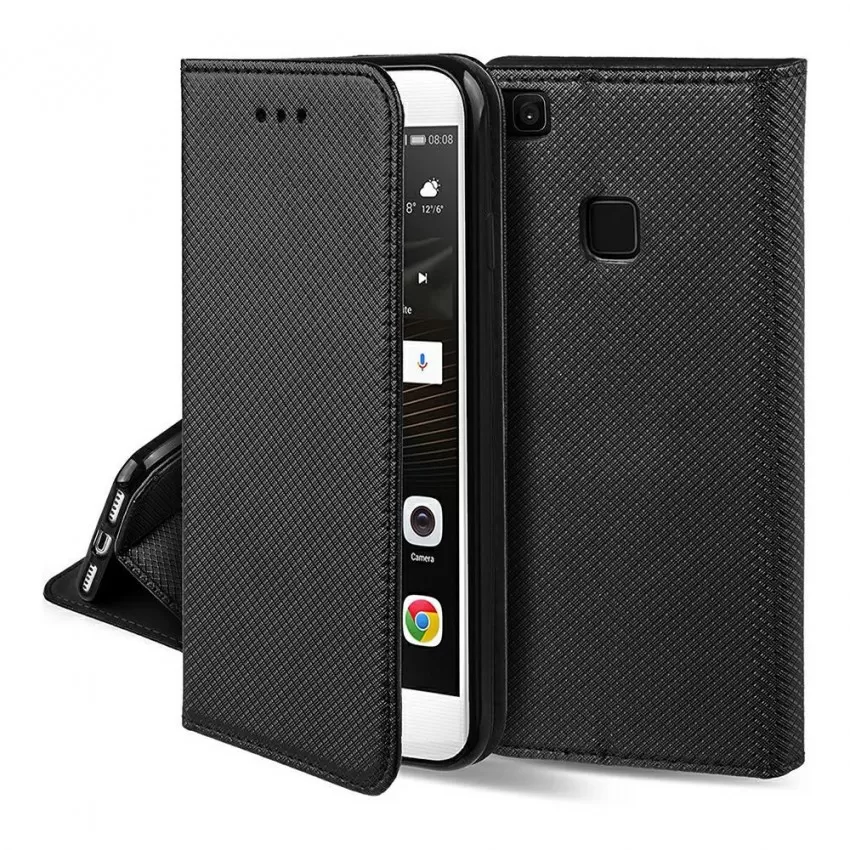Maciņš Smart Magnet Xiaomi Redmi 12/Redmi Note 12R/Poco M6 Pro 5G melns