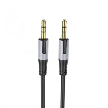 Audio kabelis Borofone BL19 3.5mm to 3.5mm melns