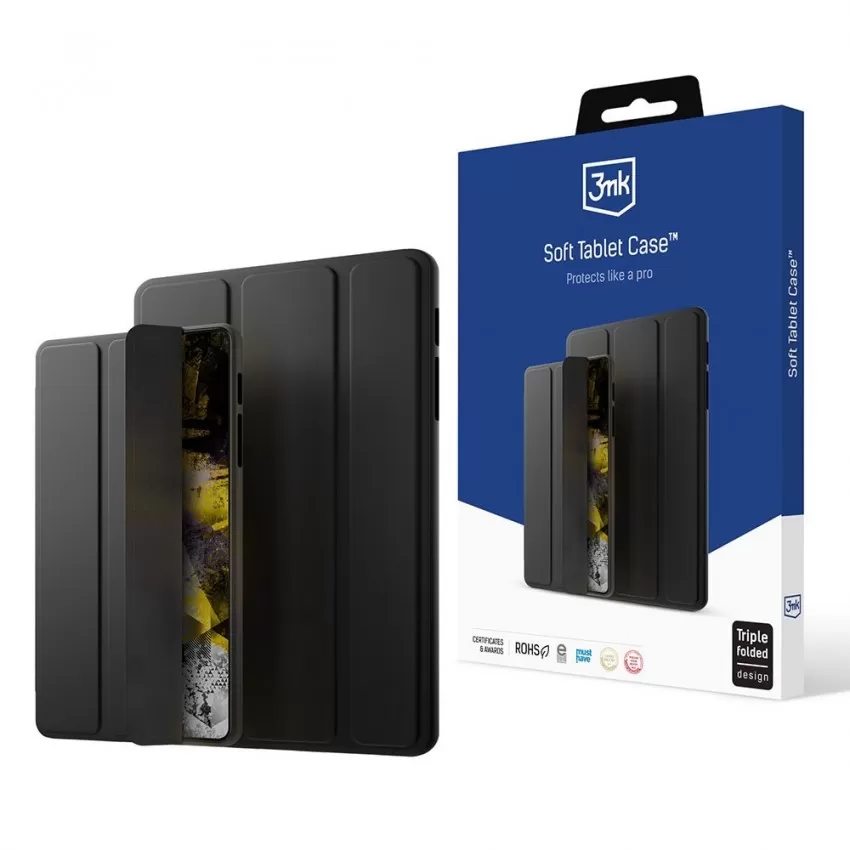 Tahvelarvuti ümbris 3mk Soft Tablet Case Samsung X210/X215/X216 Tab A9 Plus 11.0 must