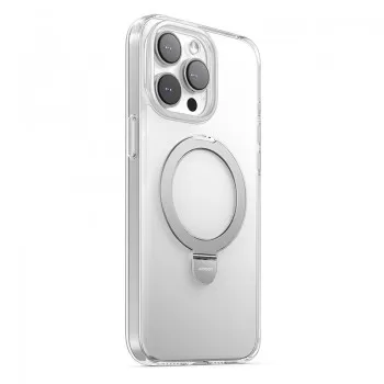 Maciņš Joyroom JR-BP004 Magnetic Protective Phone Case With Holder Apple iPhone 15 Pro skaidrs