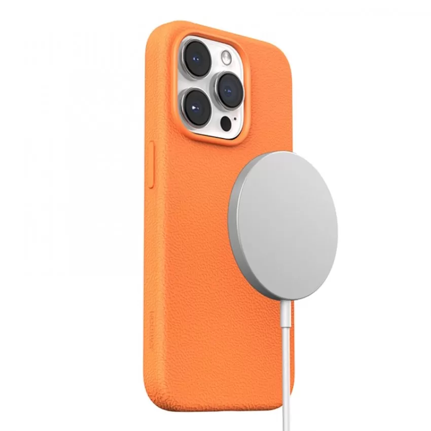 Maciņš JR-BP006 Magnetic Protective Phone Case Apple iPhone 15 oranžs