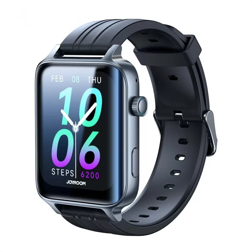Viedais pulkstenis Joyroom JR-FT6 Smart Watch (Make/Answer Call) melns
