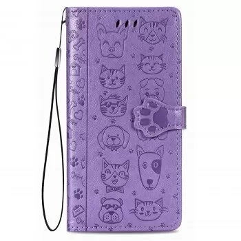 Maciņš Cat-Dog Samsung A155 A15 4G/A156 A15 5G violets