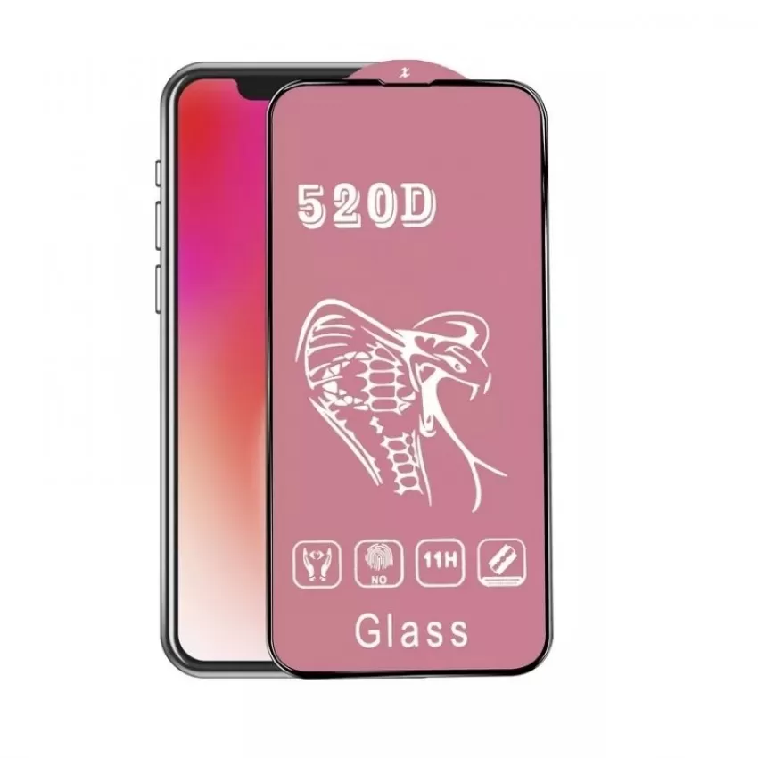 LCD aizsargstikls 520D Samsung A256 A25 5G melns
