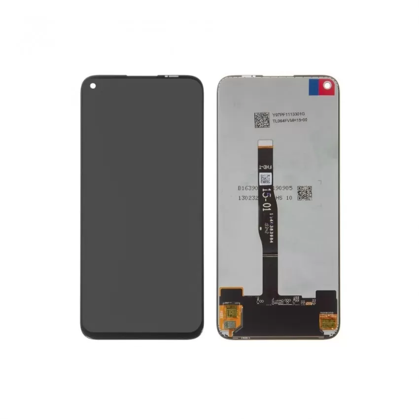 LCD ekraan Huawei P40 Lite/Nova 6 SE/P20 Lite 2019/Nova 5i puutetundliku ekraaniga must ORG