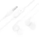 Austiņas Hoco M124 3.5mm baltas