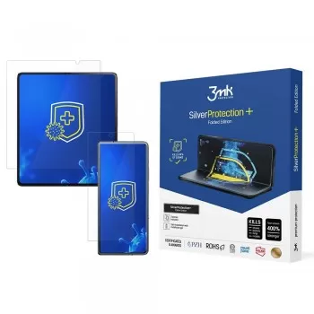 LCD aizsargplēve 3mk Silver Protection+ Folded Edition Samsung F946 Z Fold5 5G