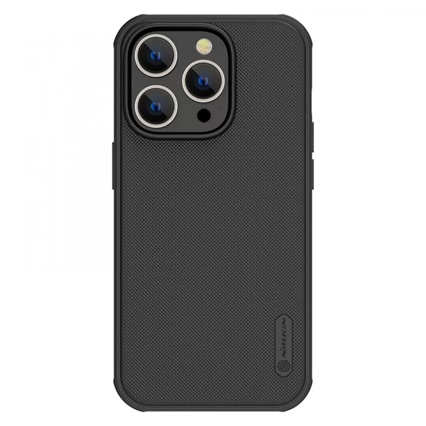 Maciņš Nillkin Super Frosted Shield Pro Apple iPhone 15 melns