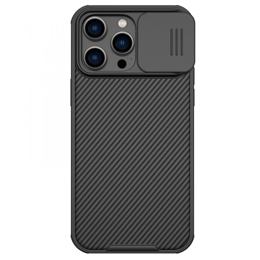 Maciņš Nillkin CamShield Pro Apple iPhone 15 Plus melns