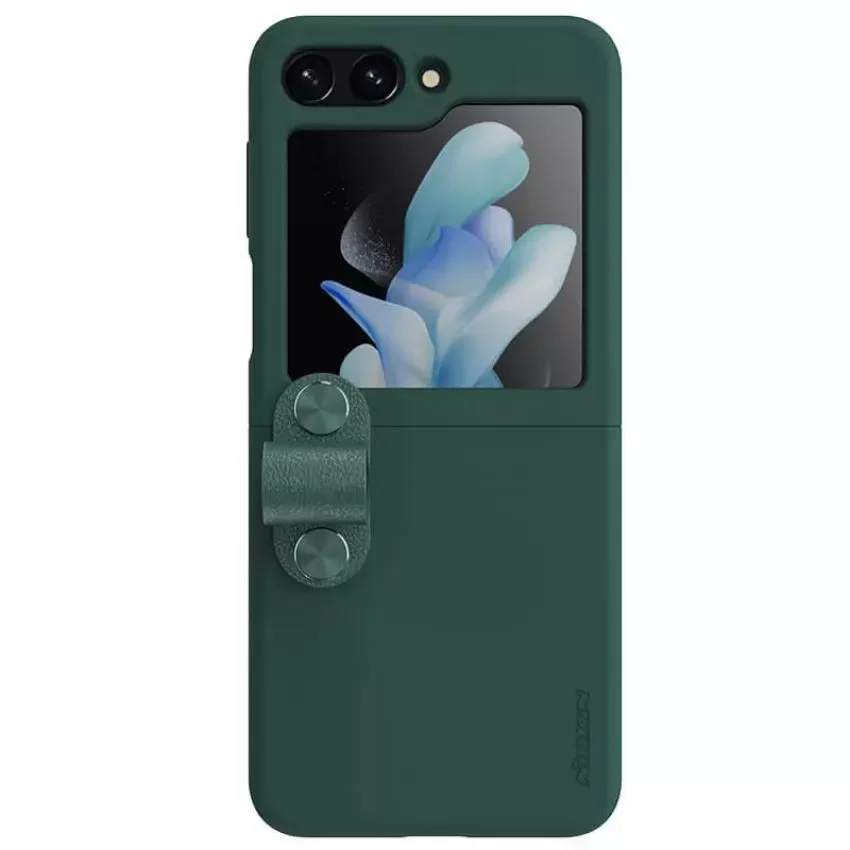 Maciņš Nillkin Flex Flip Samsung F731 Z Flip5 5G zaļš