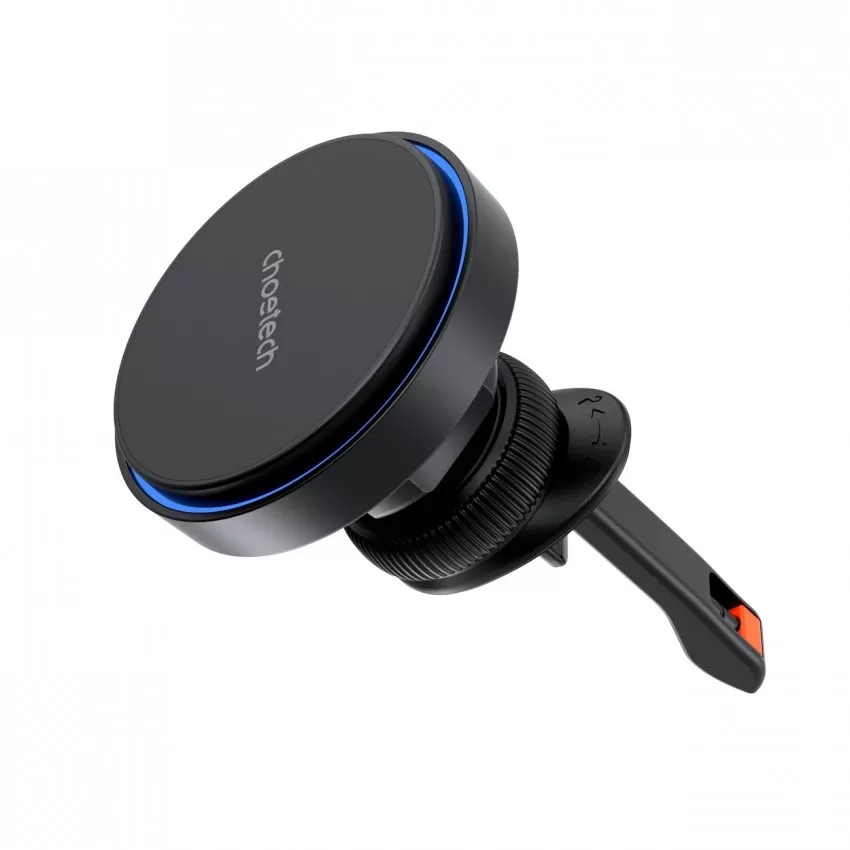 Auto lādētājs-turētājs Choetech T205-F MagSafe 15W melns