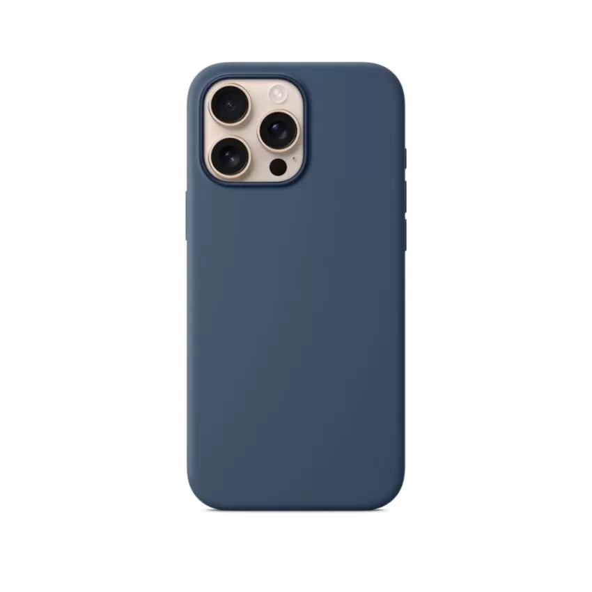 Maciņš Mag Silicone Case Apple iPhone 15 Pro zils