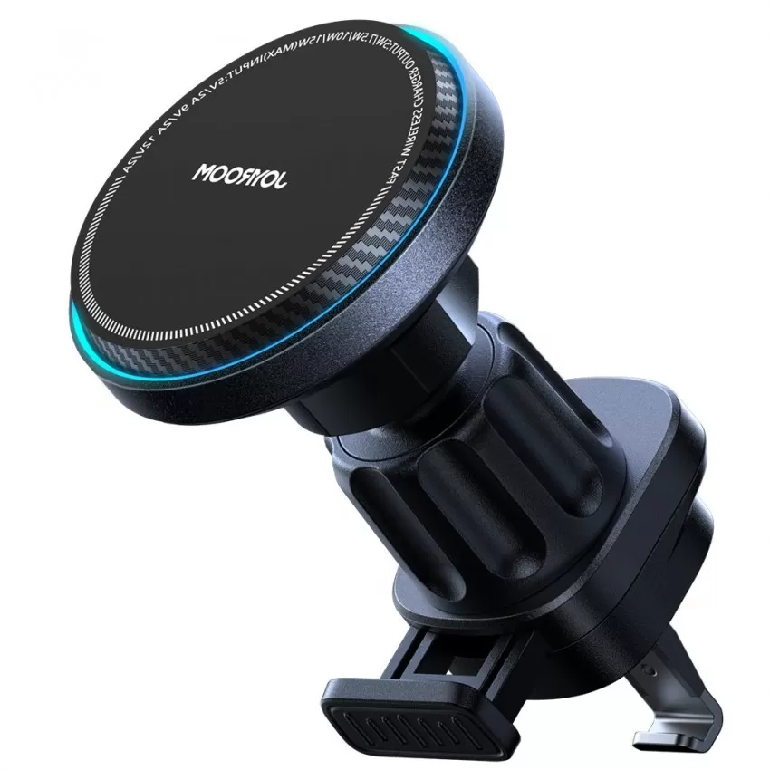 Magnētiskais auto lādētājs-turētājs Joyroom JR-ZS387 MagSafe 15W melns