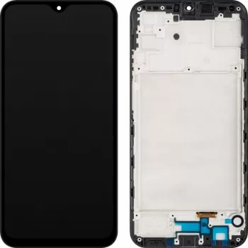 Displejs Samsung A155 A15 4G/A156 A15 5G ar skārienjūtīgo paneli ar rami Black ORG