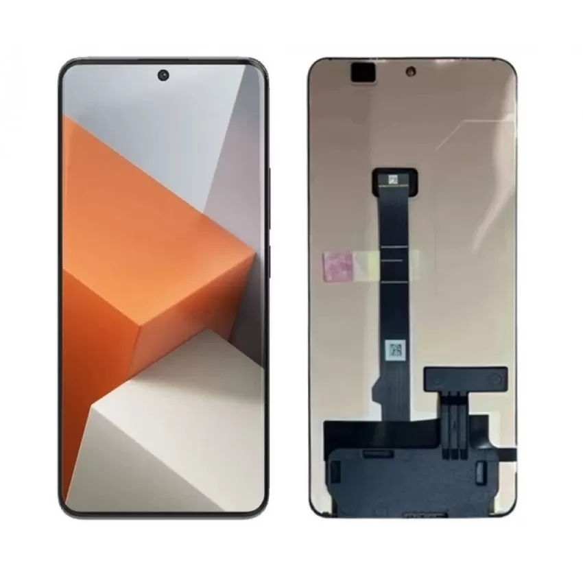 Displejs Xiaomi Redmi Note 13 Pro Plus 5G ar skārienjūtīgo paneli melns ORG