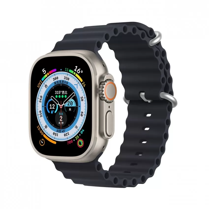 Käevõru Dux Ducis OceanWave Series Apple Watch 42/44/45/49mm Midnight