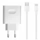 Lādētājs Huawei 66W 6A USB-A HW-110600E02 + USB-C cable balts