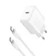 Lādētājs Joyroom JR-TCF24 30W USB-C + USB-C to USB-C cable 1.0m balts
