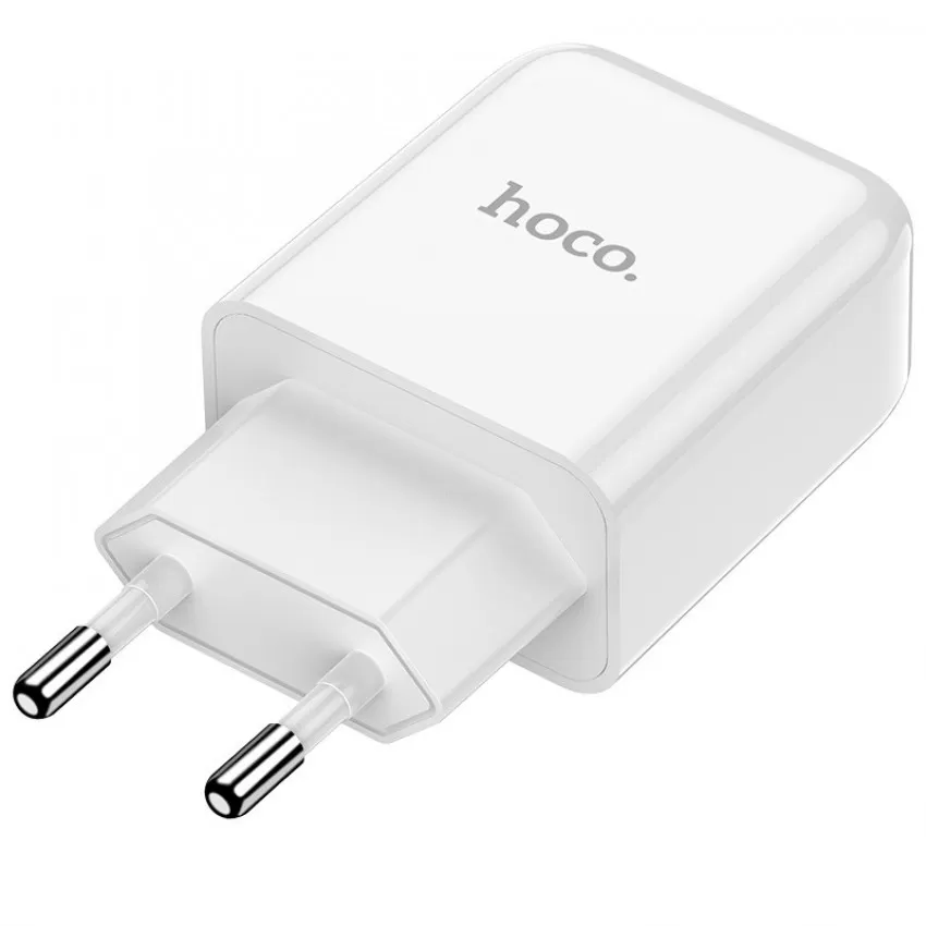 Laadija Hoco N2 10W USB-A valge