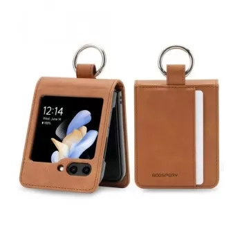 Futrālis Mercury Basic Diary Samsung F741 Z Flip6 brūns