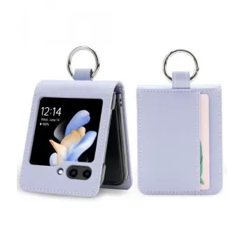Maciņš Mercury Basic Diary Samsung F741 Z Flip6 lavandas pelēks