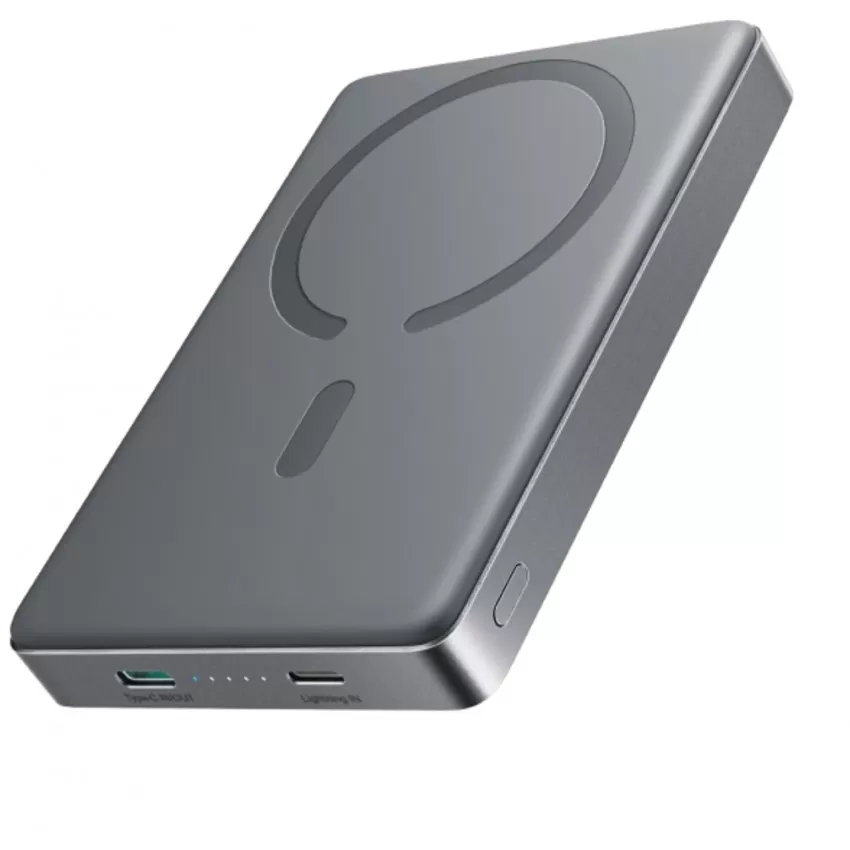 Arejais-akumulators Power Bank Joyroom JR-PBM08 Pro 20W Magnetic Wireless 10000mAh Space Grey
