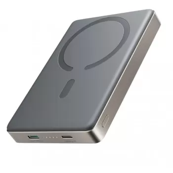 Arejais-akumulators Power Bank Joyroom JR-PBM08 Pro 20W Magnetic Wireless 10000mAh Natural Titanium