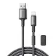 Laadimisjuhe Joyroom SA-50 USB-A to Lightning 3A 1.2m tumehall