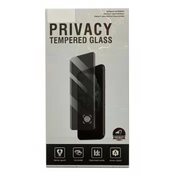 LCD aizsargstikls Full Privacy Samsung A165 A16 4G/A166 A16 5G melns