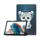 Maciņš Reach Smart Leather Samsung X210/X215/X216 Tab A9 Plus 11.0 sad cat