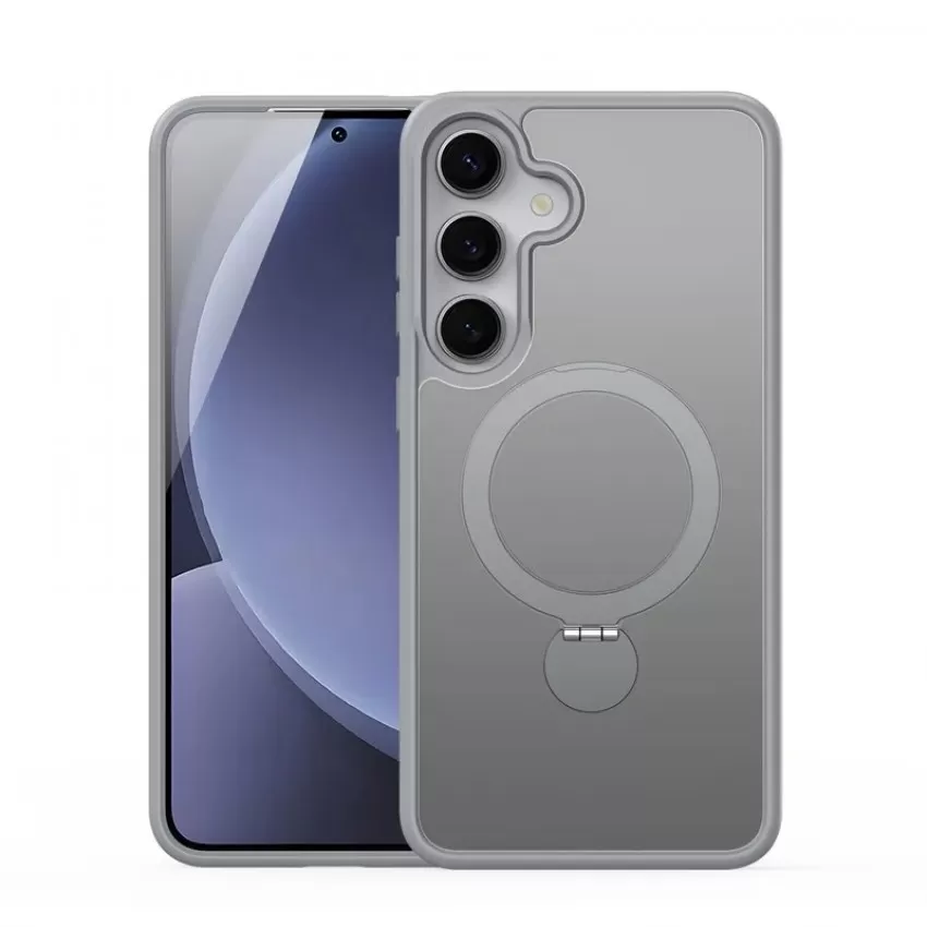 Maciņš Dux Ducis Yind With Magnetic Stand priekš Samsung S936 S25 Plus pelēks